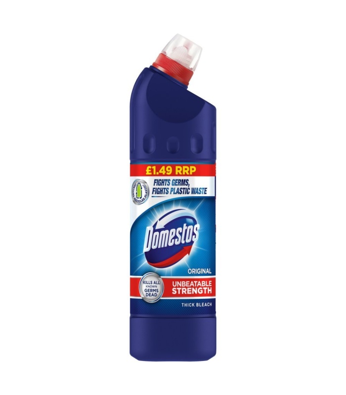 Domestos Thick Bleach Original 750ml (Blue)