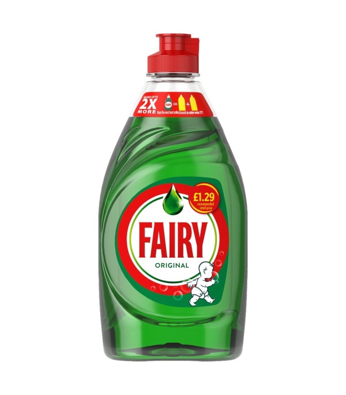 Fairy Original Washing Up Liquid Green with LiftAction 320ML