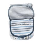 5pc Set Bibs & Booties - Image 3