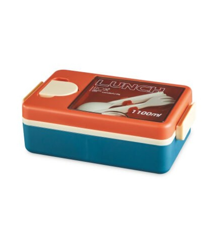 Bento Lunchbox with Cutlery - Image 2