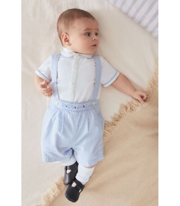 3 Piece Smart Shirt, Shorts and Socks Set - Image 2