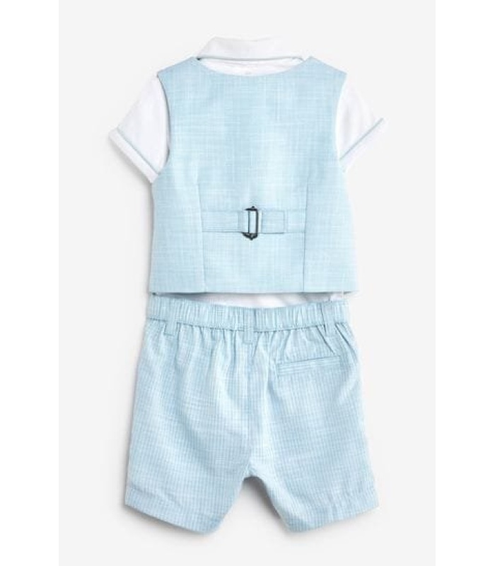 4pc Set (Waistcoat, Bow Tie, Short-Sleeved Shirt/Bodysuit and Shorts) - Image 4