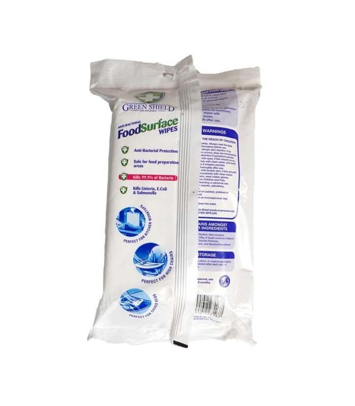Greenshield Food Surface Wipes 40% Free 70’s - Image 3