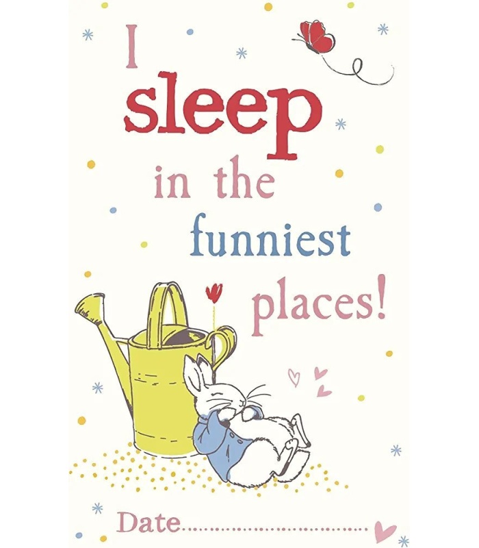Peter Rabbit Baby Card: for milestone moments - Image 5