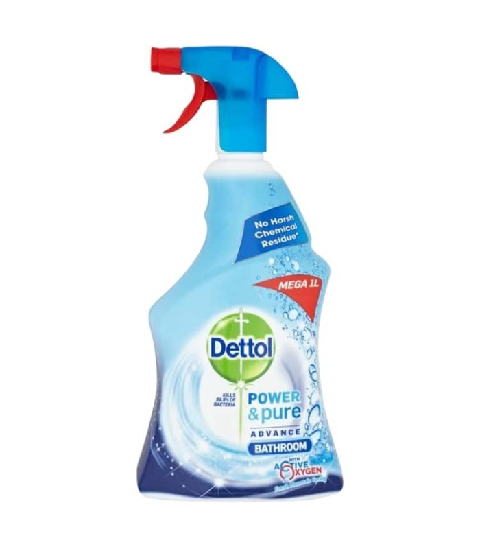 Dettol Power & Pure Advance Bathroom Cleaner 1ltr
