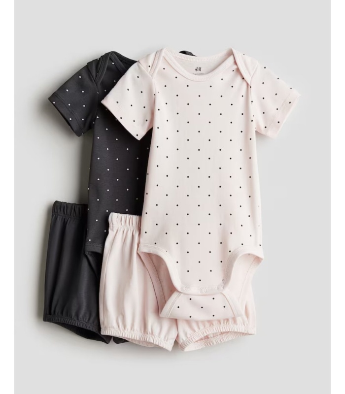 4pc Cotton Jersey Set