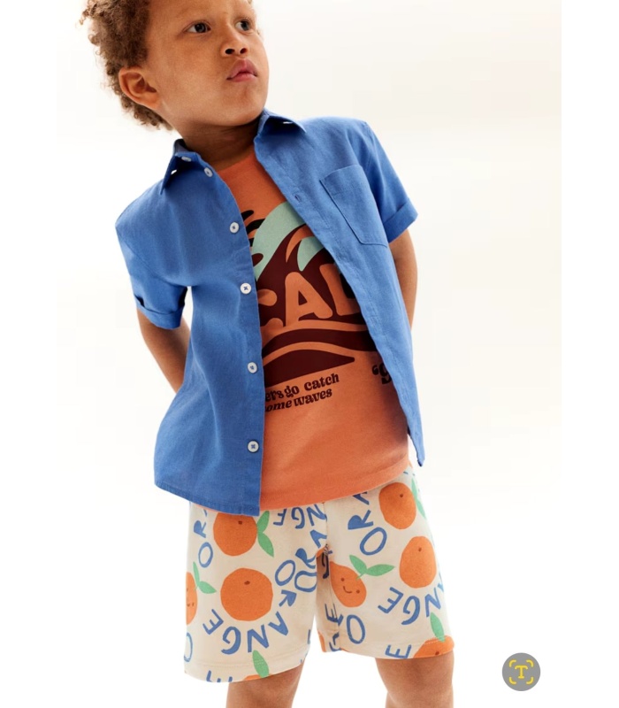 Printed Sweat Shorts - Image 2