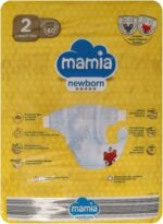 Mamia Newborn Premium Dry Fast Size 2 mini (3 - 6kg) 60pcs - Image 2