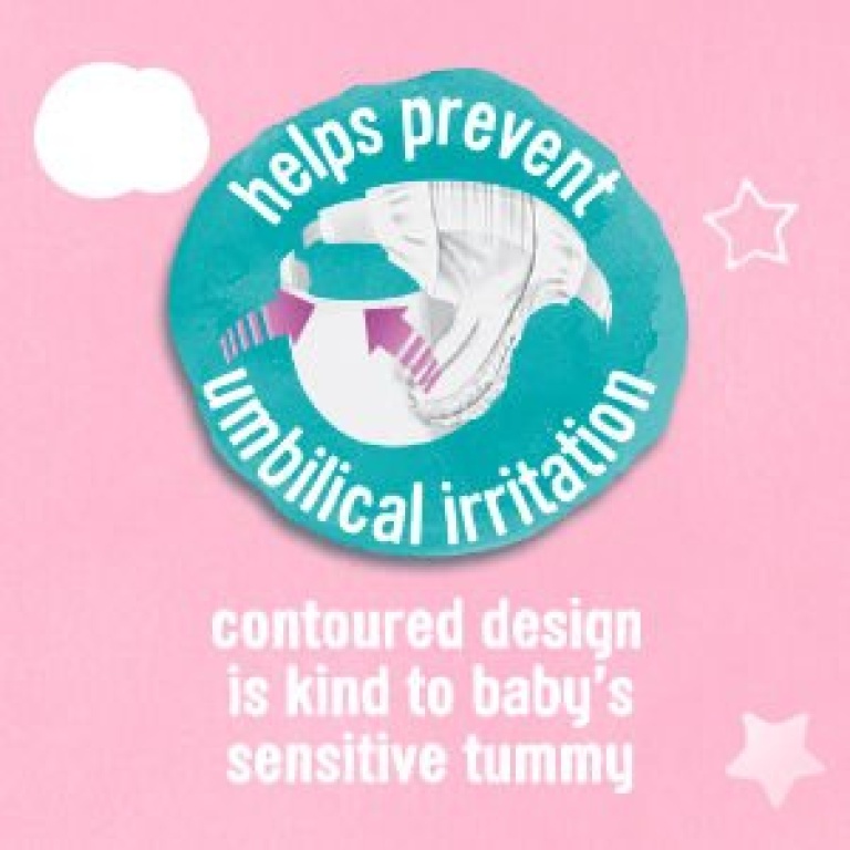 Little Angels Newborn Nappy Size 1 24pc (2 - 5Kg) - Image 6