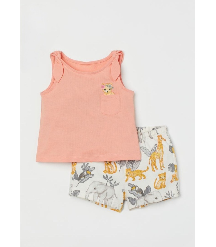 Girls Top and Shorts