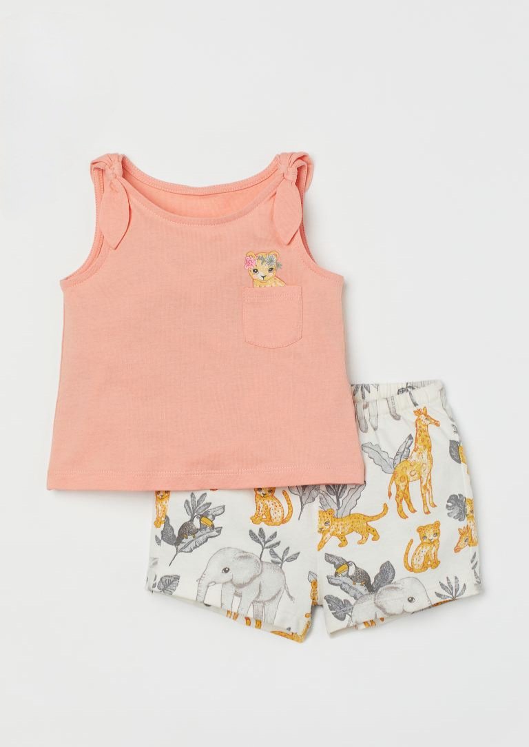 20240818_210030.jpg Girls Top and Shorts - Image 1