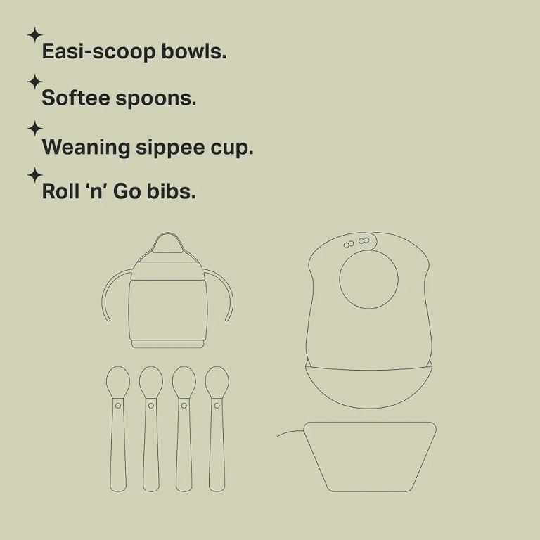 Tommee Tippee Firsttastes Weaning Starter Kit 4M+ - Image 3