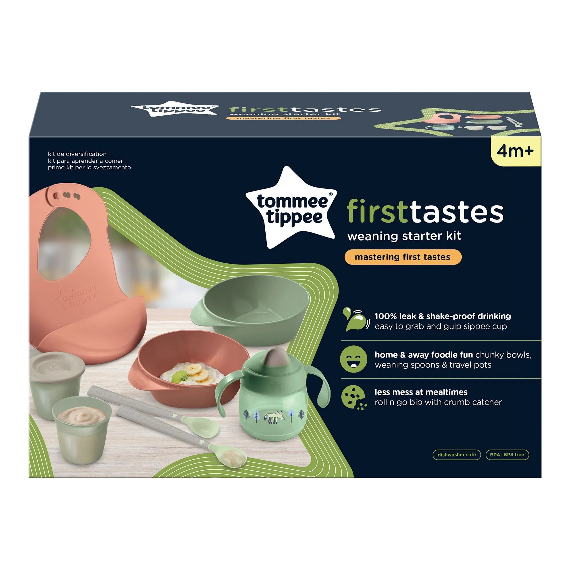 cngcrvy80ni7d1xeepzv_mbltpcu6nekidvbh.jpg Tommee Tippee Firsttastes Weaning Starter Kit 4M+ - Image 1