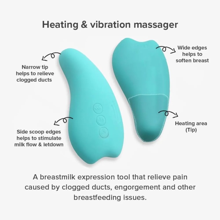2 in 1 Lactation Massager - Image 3