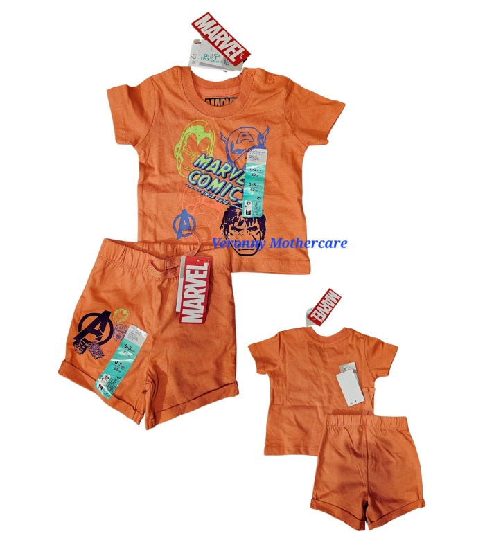 Boys Marvel 2pc Set