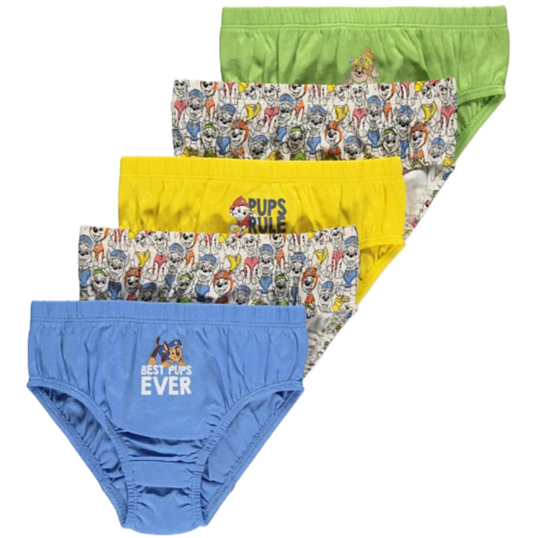 PawPatrol_LittleGecko_5076ea97-2948-4958-a25d-eda8b5fd967b_1200x.jpg 5pc Pawpatrol Boys Briefs - Image 1