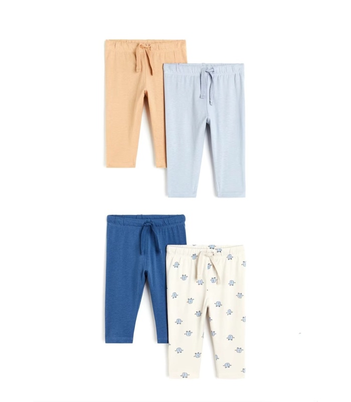 4Pk Cotton Joggers