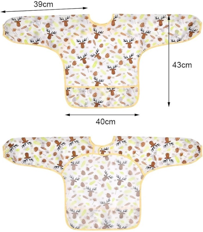 Waterproof Long-sleeve Bib (6M - 24M) - Image 5