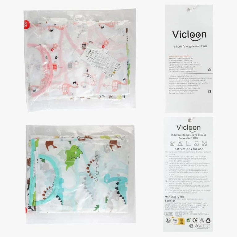 Waterproof Long-sleeve Bib (6M - 24M) - Image 4