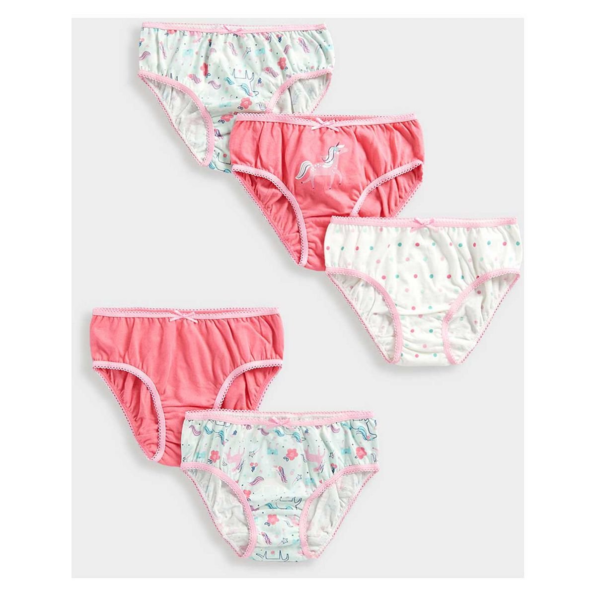57613442fe9128296a3f90a46425e3d4.jpg Girls 5Pk Briefs - Image 1