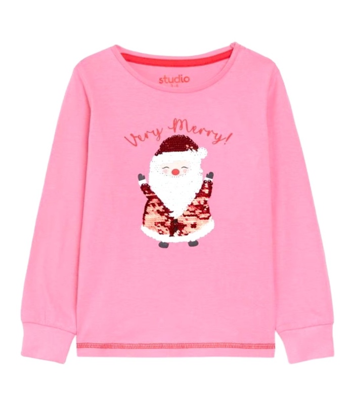 Pink Santa PJ's - Image 2