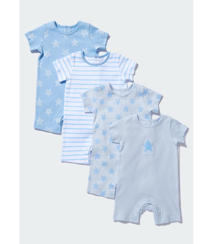 4pc Boys Romper