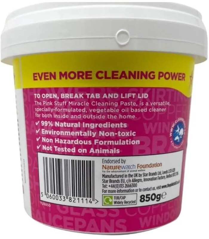 The Pink Stuff - The Miracle Cleaning Paste 850g - Image 2