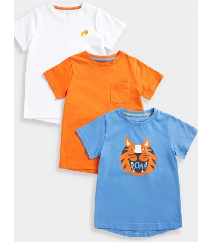 Boys 6pc Roar Shirts and Shorts