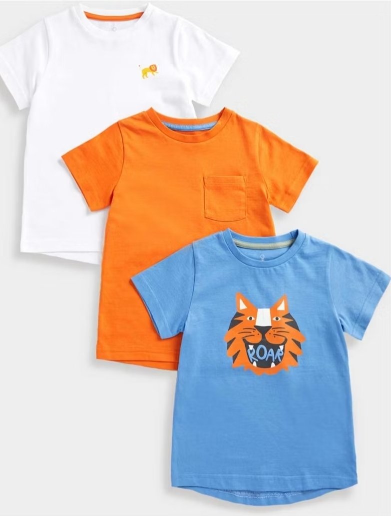 Screenshot_20240718_065153_Chrome.jpg Boys 6pc Roar Shirts and Shorts - Image 1