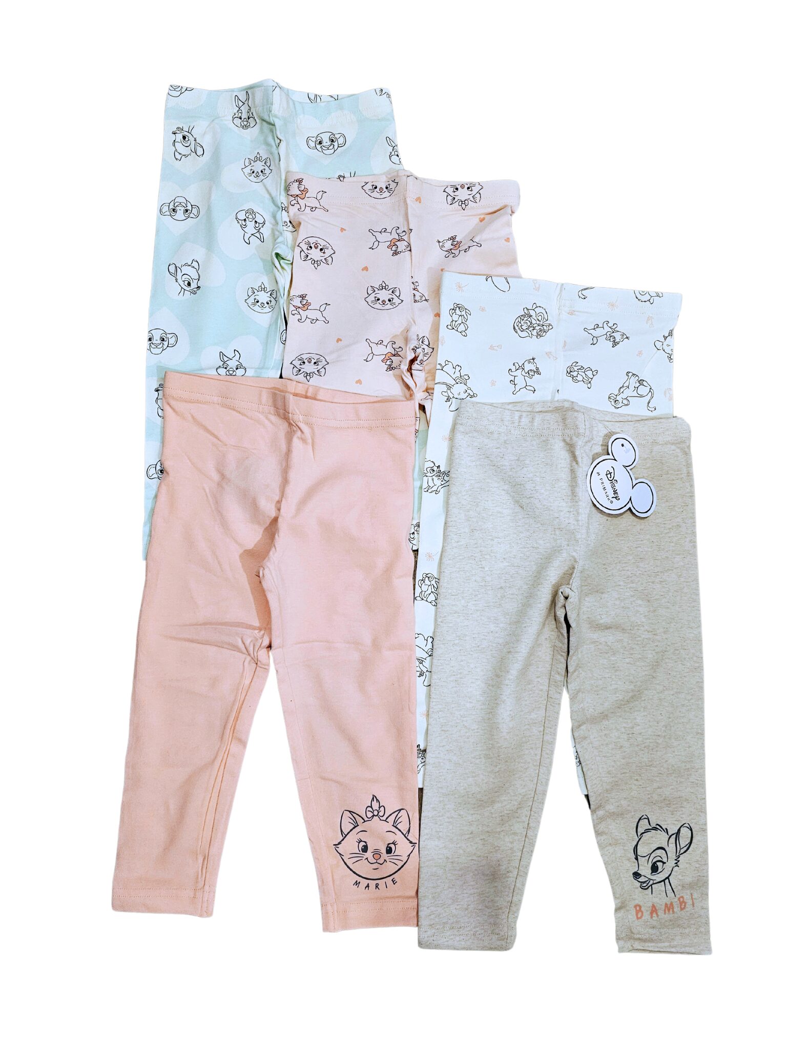 2024/12/1000251589.jpg Disney 5pc Elasticated Leggings - Image 1