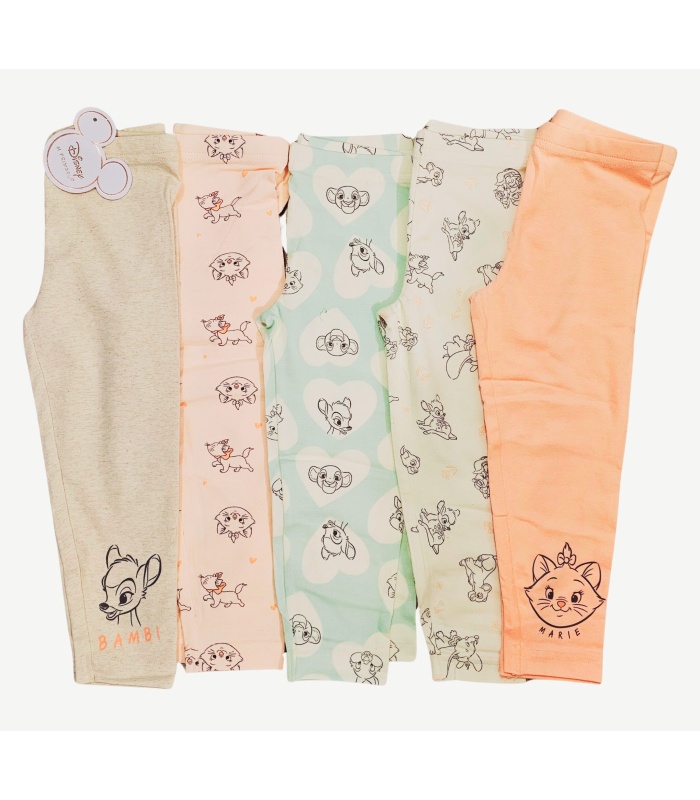Disney 5pc Elasticated Leggings - Image 2