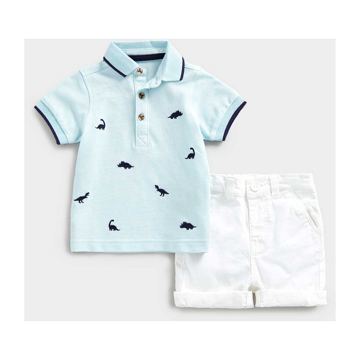 7e21c59d0b30e48a820d2c23832b3d0e.jpg Boys Polo Shirt and Shorts - Image 1