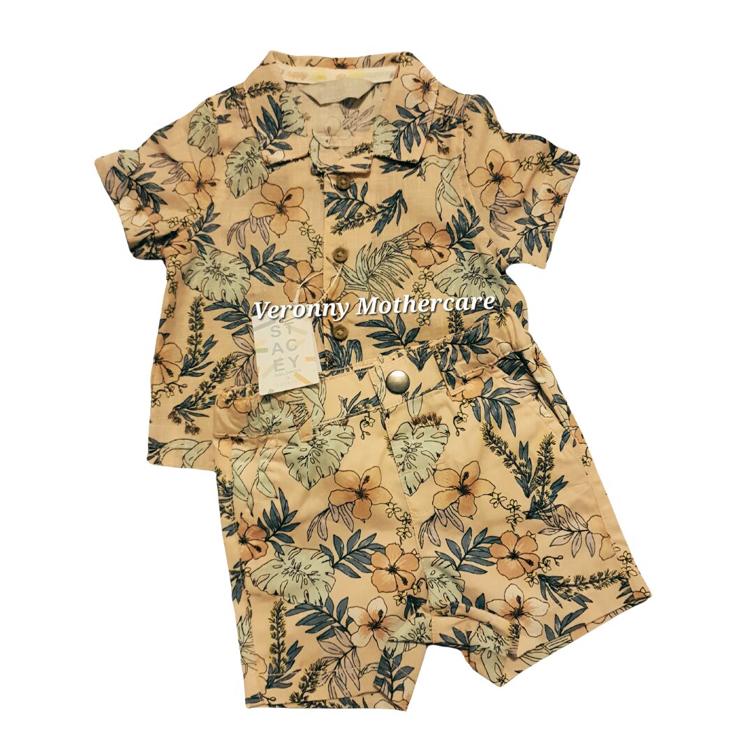 2025/01/1000281241.jpg Matching Short-sleeved Shirt and Shorts - Image 1