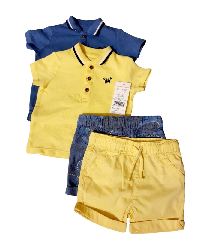 4pc Polo Shirts and Shorts - Image 3
