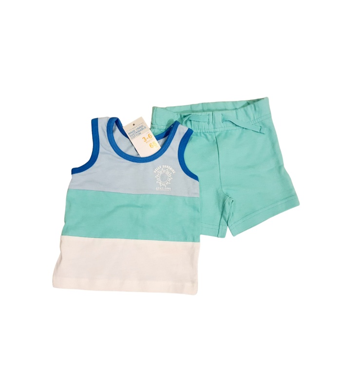 2pc Vest and Shorts