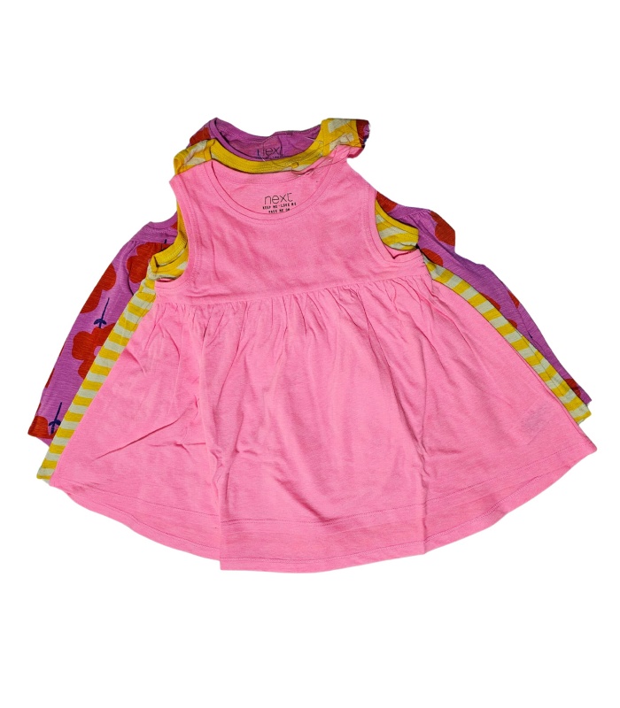 5pc Sleeveles Cotton Dress - Image 2