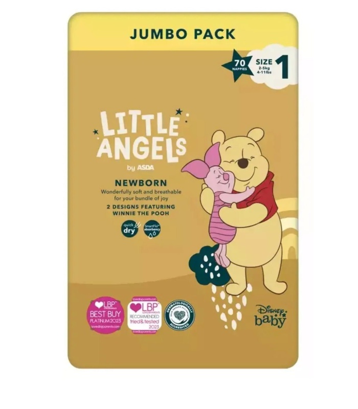 Little Angels Newborn Nappies - Image 2