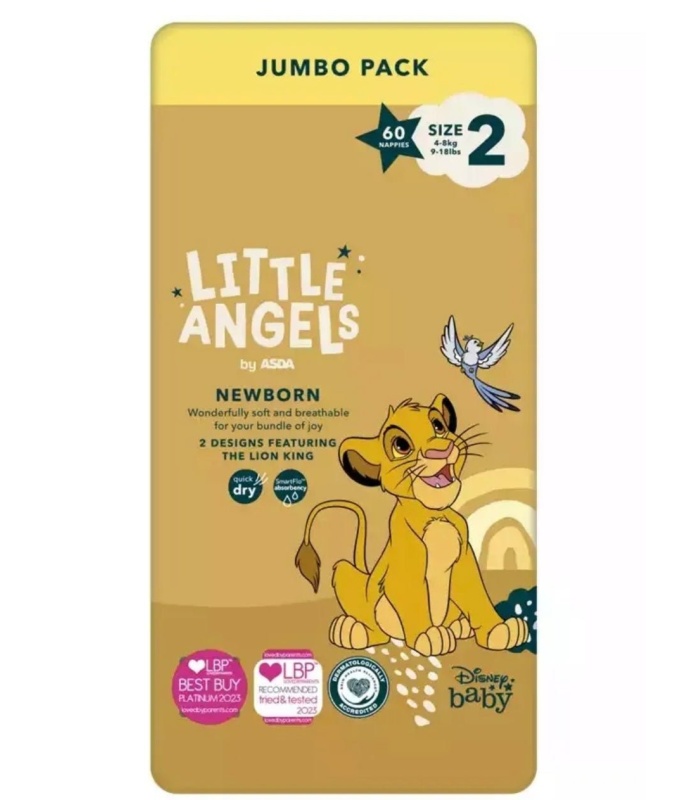 Little Angels Newborn Nappies - Image 3