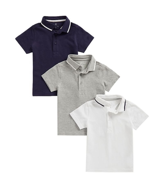 3pc Boys Polo Shirts