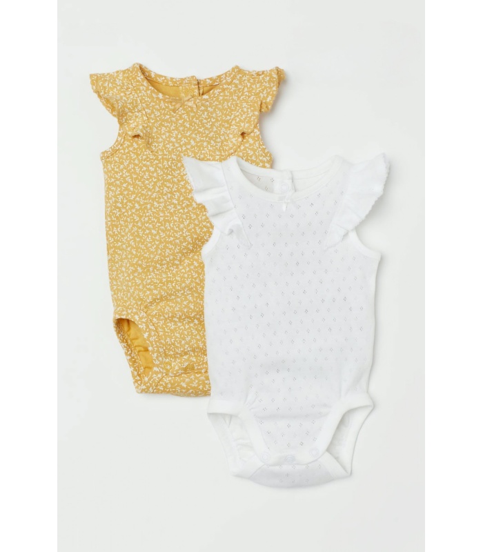 2pc Sleeveles Bodysuit