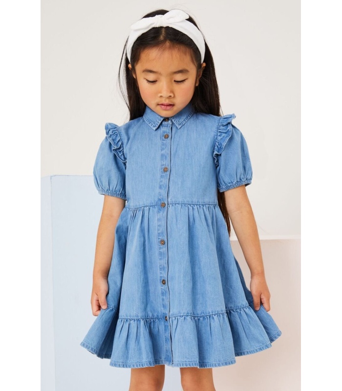 Lips Denim Dress