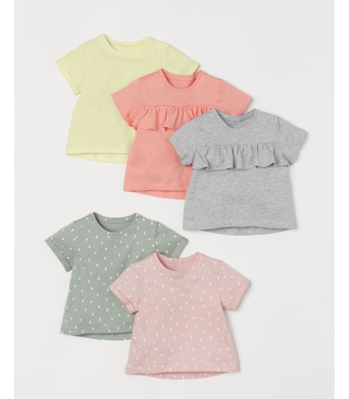 5pc Girls Tops