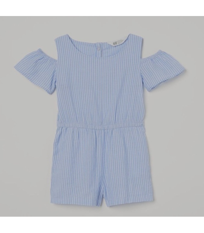 Girls Cold Shoulder Jumpsuit