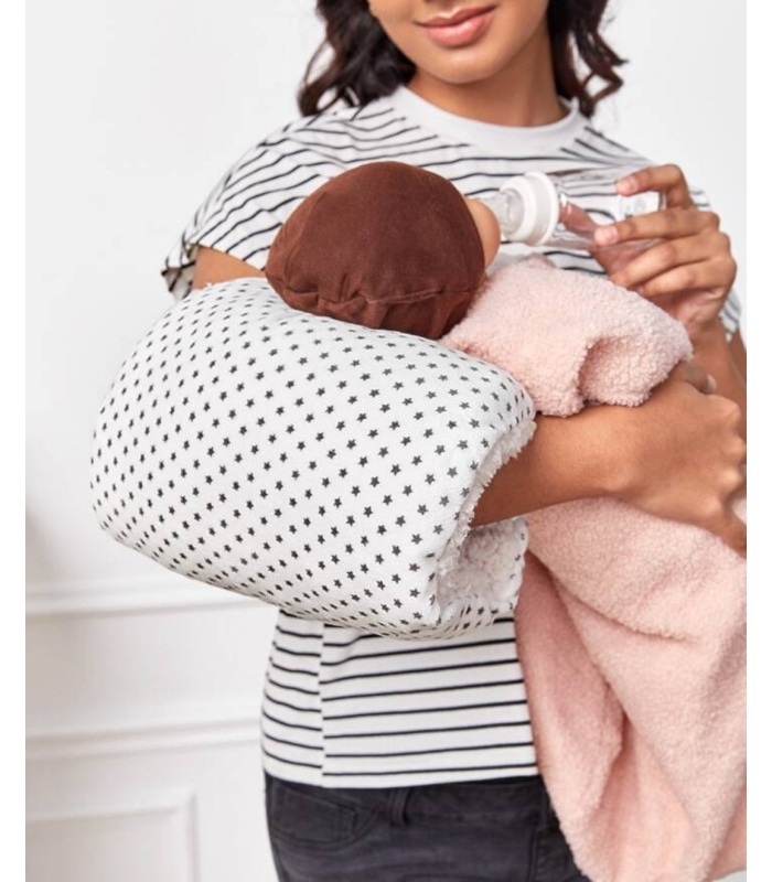 Star Print Arm Support Pillow