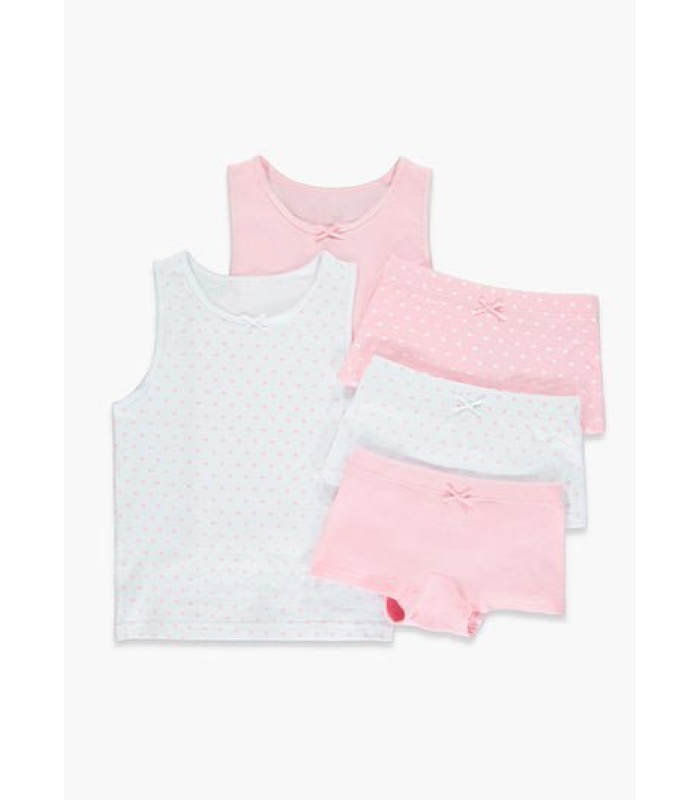 2pc Vest and 3pc Panties (Shorts)