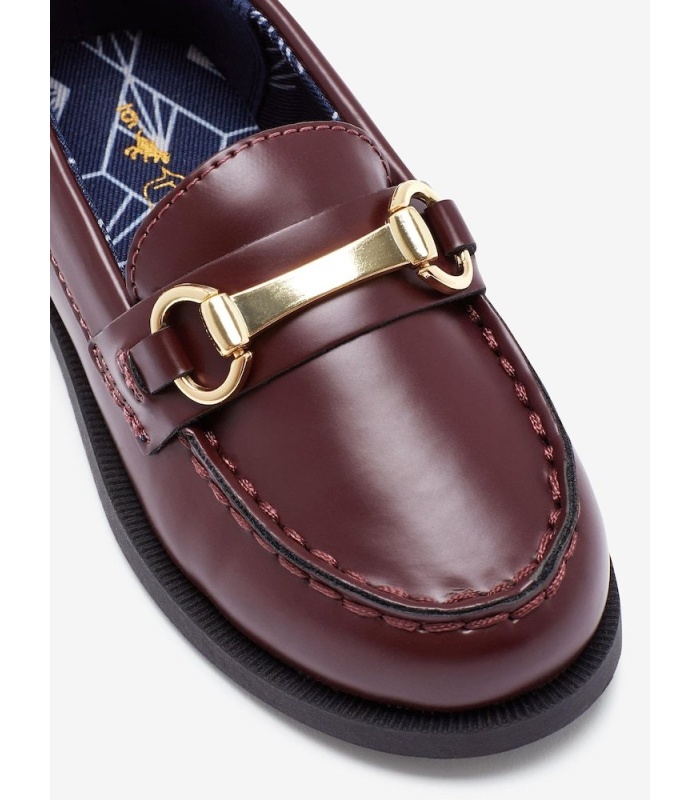 Plum Penny Snaffle Loafers - Image 2