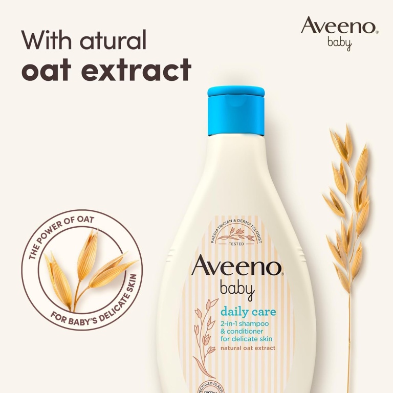 Aveeno Daily Care 2-in-1 Shampoo & Conditioner 250ml - Image 3
