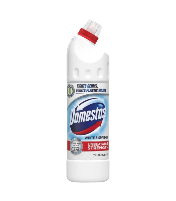 Domestos White & Sparkle Thick Bleach 750ml
