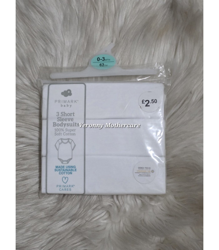 3pc Short Sleeve Bodysuits