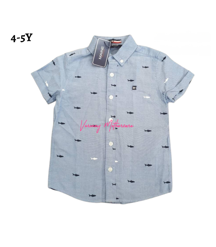 Short Sleeved Shirt - Light Blue